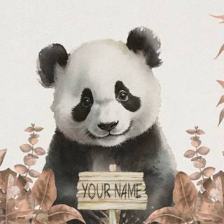 Cute panda desktop wallpaper