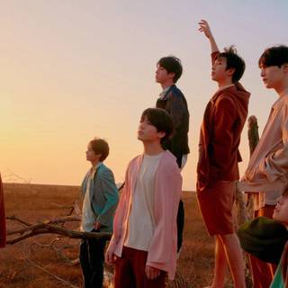 BTS Euphoria desktop wallpaper