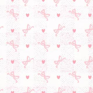 Pink bows desktop wallpaper