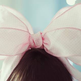 Pink bows desktop wallpaper