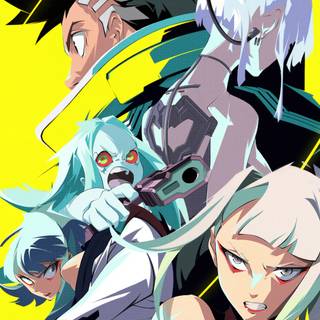 Cyberpunk: Edgerunners mobile wallpaper