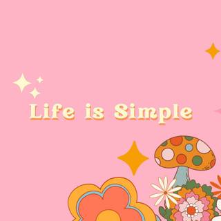 Pink fall desktop wallpaper