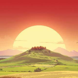 Hill mobile wallpaper