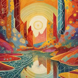 Mobile illustration wallpaper