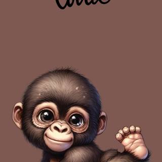 Monkey mobile wallpaper