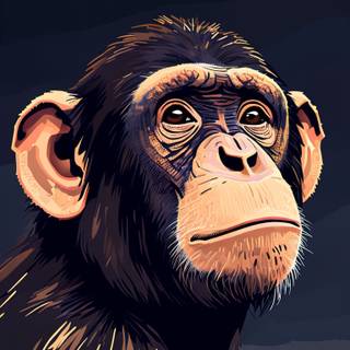 Monkey mobile wallpaper