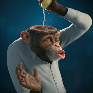 Monkey mobile wallpaper