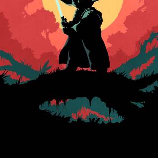 Yoda mobile wallpaper