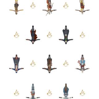 Assassin's Creed logo mobile wallpaper