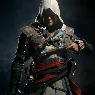 Assassin's Creed logo mobile wallpaper