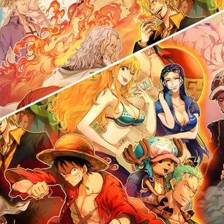 One Piece tablet wallpaper