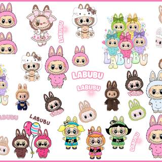 Labubu cute wallpaper