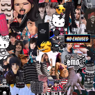 Goth Y2k wallpaper