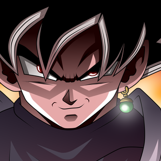 Black Goku desktop wallpaper