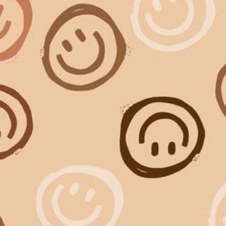 Brown beige wallpaper