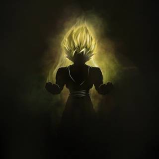 Black Goku desktop wallpaper