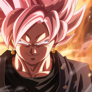Black Goku desktop wallpaper