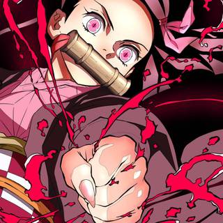 Nezuko 4k iPhone wallpaper