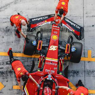 F1 Ferrari Charles Leclerc iPhone wallpaper