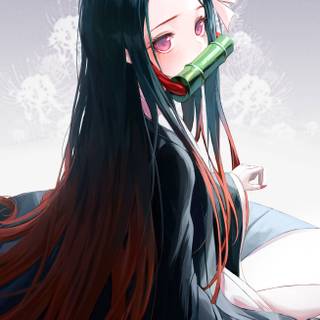 Nezuko 4k iPhone wallpaper