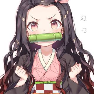 Nezuko 4k iPhone wallpaper