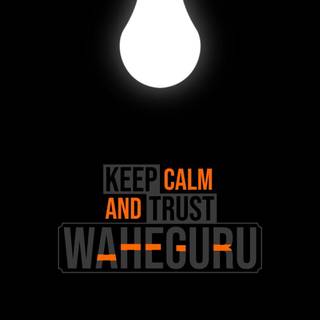 Waheguru 4k phone wallpaper