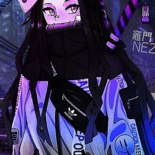Nezuko 4k iPhone wallpaper
