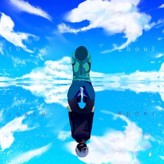 Tokyo Ghoul sky water desktop wallpaper