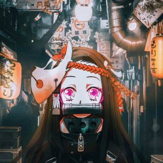 Nezuko 4k iPhone wallpaper