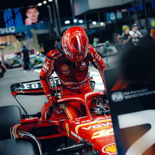 F1 Ferrari Charles Leclerc iPhone wallpaper