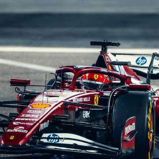 F1 Ferrari Charles Leclerc iPhone wallpaper