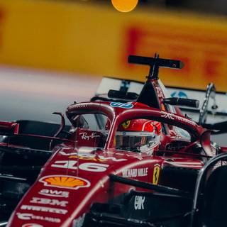 F1 Ferrari Charles Leclerc iPhone wallpaper