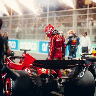 F1 Ferrari Charles Leclerc iPhone wallpaper