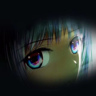 Anime 4k girl dark wallpaper
