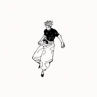 Anime black and white PS5 wallpaper