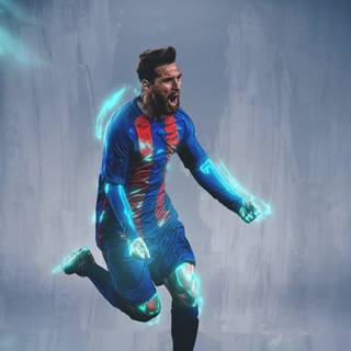 Messi horizontal wallpaper