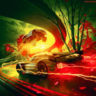 PS5 4k cars wallpaper