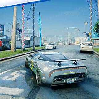 PS5 4k cars wallpaper