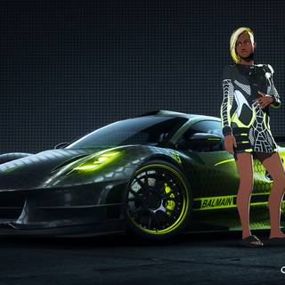 PS5 4k cars wallpaper