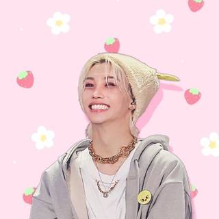Felix Stray Kids phone wallpaper