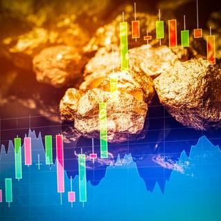 Gold trading wallpaper