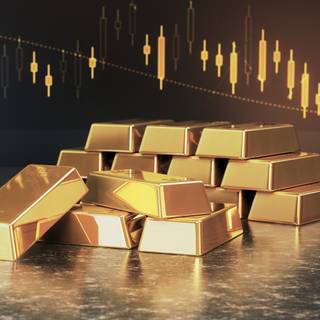 Gold trading wallpaper