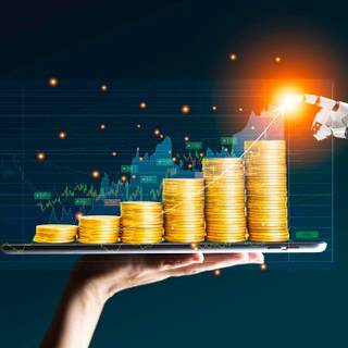 Gold trading wallpaper