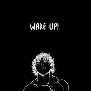 Baki black and white wallpaper