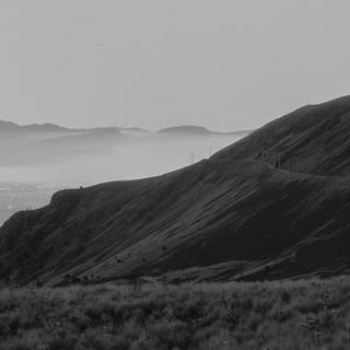 Black hill wallpaper