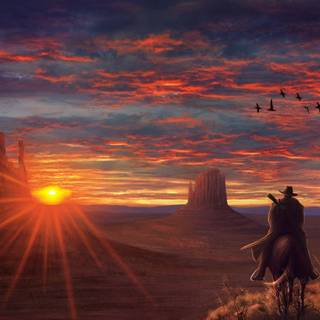 Dead Eye RDR2 wallpaper