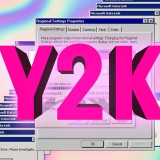 Gothic Y2k desktop wallpaper