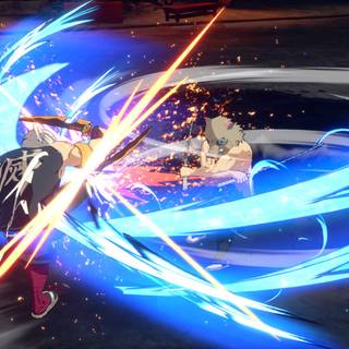 Zenitsu PS5 wallpaper