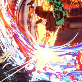 Zenitsu PS5 wallpaper