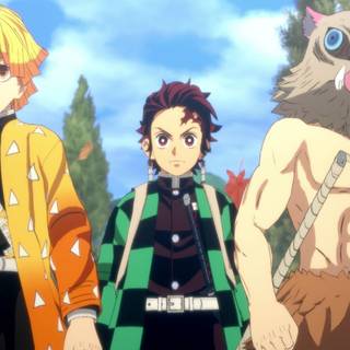 Zenitsu PS5 wallpaper